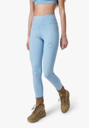 7 DAYS ACTIVESinature Zipped Tights - Dusk Blue - Image 2