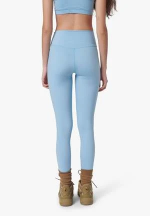 7 DAYS ACTIVESinature Zipped Tights - Dusk Blue - Image 4