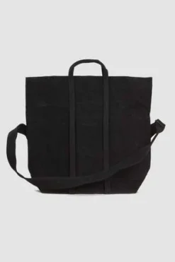 AMIACALVAM Canvas 2Way Messenger - Black