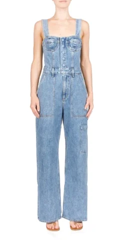 AGOLDEPandora Denim Jumpsuit - Temor