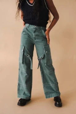 AGOLDEAgolde Vivian Pant - Absinthe