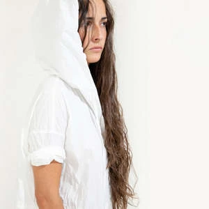 Album Di FamigliaAlbum Di Famiglia Woman Hooded Jumpsuit - Milk White - Image 4
