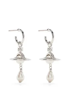 Vivienne WestwoodAleksa Earrings - Platinum