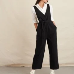 Alex MillOllie Overall Recycled Denim - Black