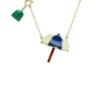 AliitaSombrilla Paletta Necklace - Gold