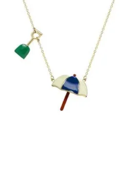 AliitaSombrilla Paletta Necklace - Gold