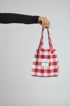 AntidoteTote Bag - Red Gingham