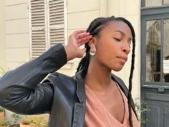 Happy French Ganghappyfrenchgang Aqua Earrings