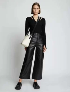 Proenza SchoulerBarrow Leather Mini Bucket - White