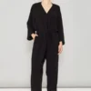 BERENIKLOOSE BELT JUMPSUIT - Black