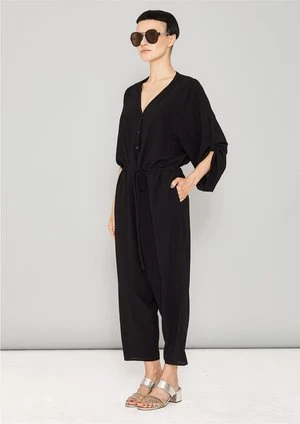 BERENIKLOOSE BELT JUMPSUIT - Black - Image 2