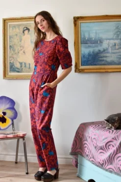 Birds Of North AmericaBrambling Jumpsuit - Cyanimal