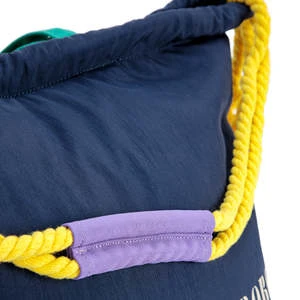 Bobo ChosesWoman Colour Block Padded Bag - Navy Blue - Image 5