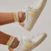 VEJACampo Extra Sun Peach Shoes - White