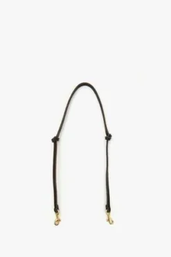 Clare V.Thin Knotted Shoulder Strap - Black