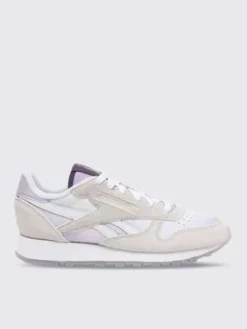 ReebokClassic Leather Sneakers - White/Puroas