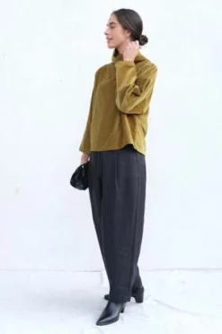 CorderaSS23 New Age Linen Pants - Black