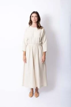 Black CraneCulotte Jumpsuit - Ivory