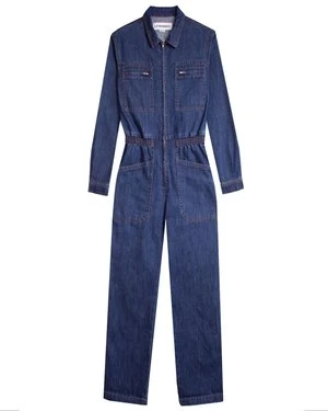 L.F.MarkeyDanny Longsleeve Boilersuit - Indigo