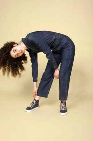 L.F.MarkeyDanny Longsleeve Boilersuit - Indigo - Image 3