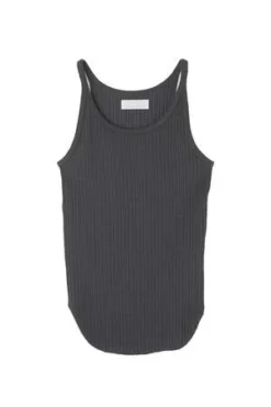 MOUSSYComfort Basic Tank - Dark Gray