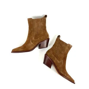 Dolce VitaSenna Suede Boots - Chestnut - Image 5