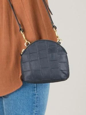 Eleven ThirtyAnni Mini Mini Bag - Black Croc - Image 5