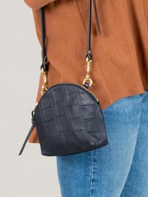 Eleven ThirtyAnni Mini Mini Bag - Black Croc - Image 3