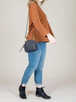 Eleven ThirtyAnni Mini Mini Bag - Black Croc