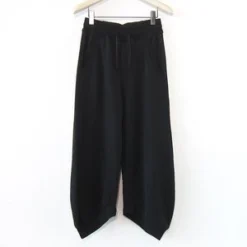 European CultureCropped Donna Pant - Black