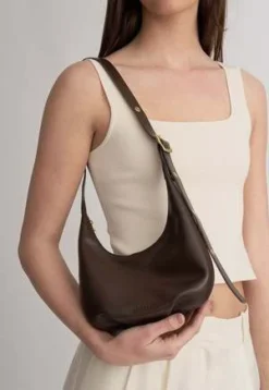 BRIE LEONEveryday Croissant Mini Bag - Chocolate