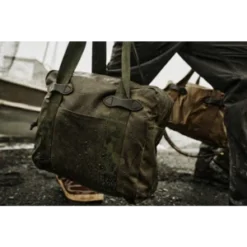 FilsonTIN CLOTH ZIPPER TOTE BAG - OtterGreen