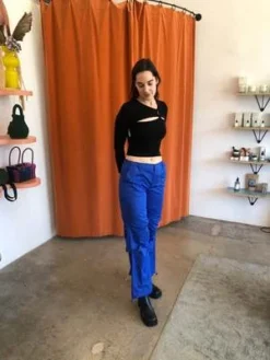 Vamp ShoesFind Me Now Cargo Pants - Blue