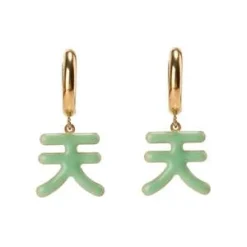Matter Matters GalleryFive Elements Divine Earrings - Sky Blue/Mint