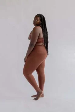 Girlfriend CollectiveTAILLE HAUTE COMPRESSIVE LEGGINGS - EARTH