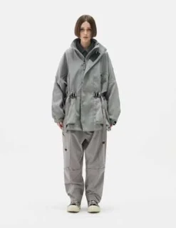 GOOPiMADEKM-01 Tailored Trousers Regular-Fit - Light Grey