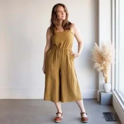 Eve GravelGaia Jumpsuit - Olive