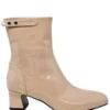 Gini & AlbertPatent Leather Zip Up Boot - Blush