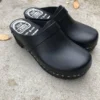 Haga ToffelnSwedish Clogs - Black