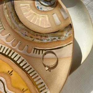 TokenHeart Charmed Ring - 14k Gold Filled - Image 3