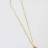 Wolf CircusHeart Toggle Necklace - Gold