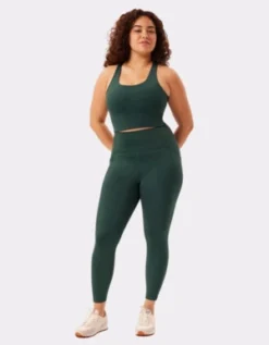 Girlfriend CollectiveHigh Rise Pocket Legging 28.5 - Moss
