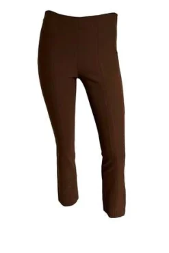 VINCEHigh Waist Stitch Front Seam Legging - Coffee