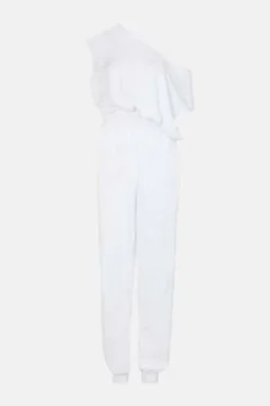 RtAJael Jumpsuit - White