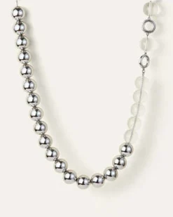 Jenny BirdLyra Necklace - SilverClear