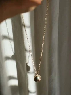 Laura LombardiBraided Rosa Pendant - Gold