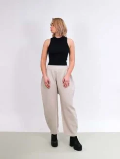Lauren ManoogianFelt Taper Pants - Putty