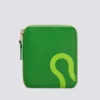 Comme Des Garcons Comme Des GarçonsSA2100RE Leather Ruby Eyes Wallet - Green