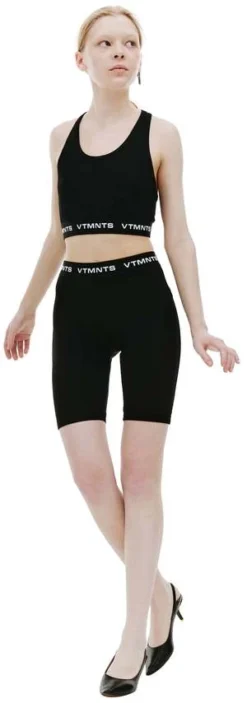 VTMNTSLogo Sports Bra - Black