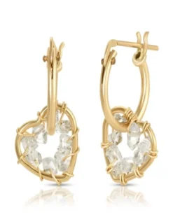 KozakhLuli Hoop Earrings - Gold